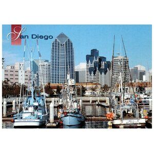 Postcard San Diego California Southwestern Corner Vintage advertising